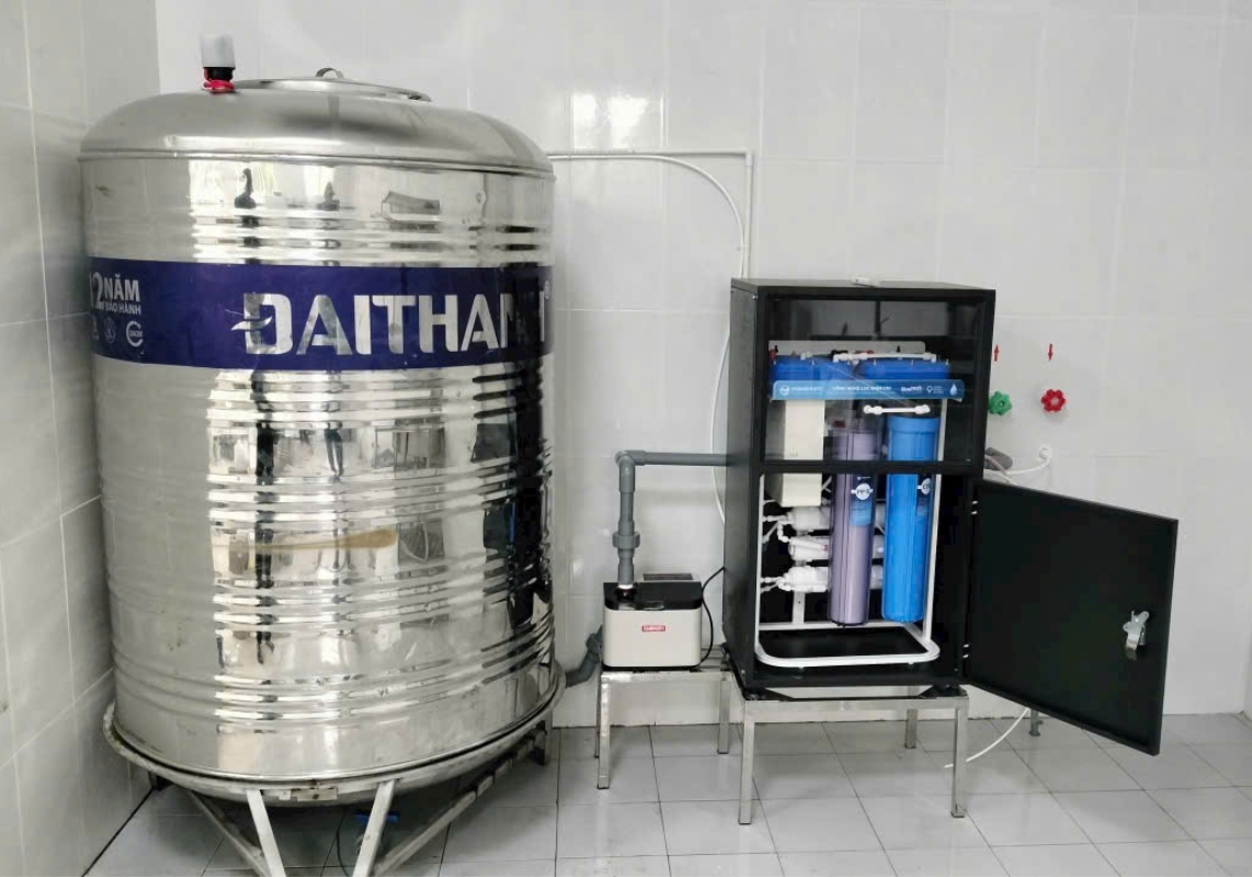 Khảo sát nước nhà khách hàng Lan Anh