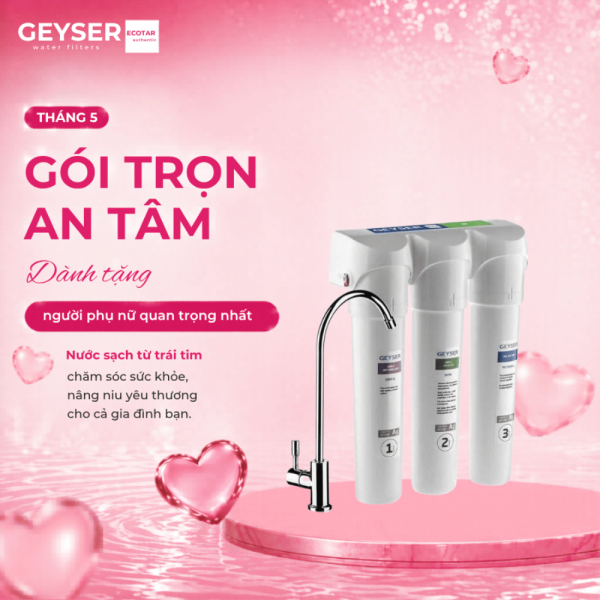 Máy lọc nước chuẩn khoáng Geyser Ecotar 3 Smart – nhập khẩu nguyên chiếc châu Âu