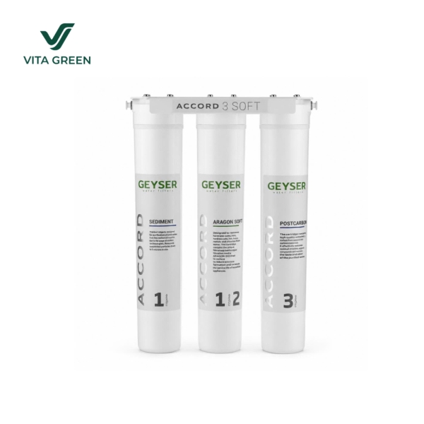Máy lọc nước chuẩn khoáng Geyser Ecotar Accord 3 Soft cho máy pha cafe