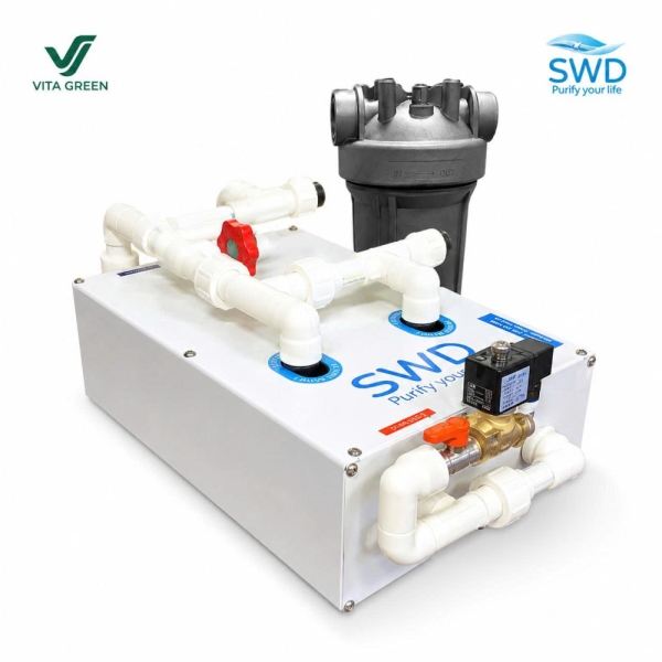 Máy lọc nước tổng sinh hoạt + Chống mảng bám, chống cáu cặn F3000PC