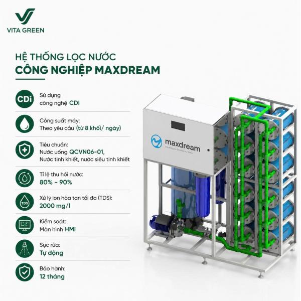 Hệ thống lọc nước công nghiệp cho sản xuất