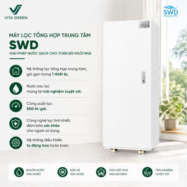 Hệ thống lọc tổng sinh hoạt tinh khiết R500I