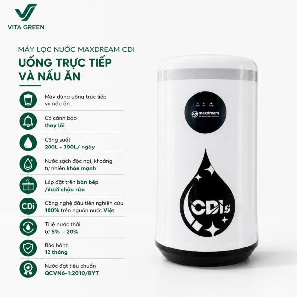 Máy lọc nước Maxdream CDI DB02