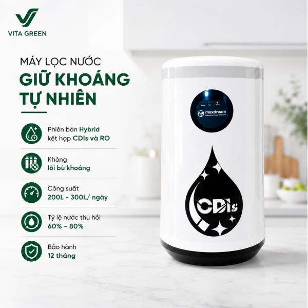 Máy lọc nước Maxdream CDIs_Hybrid DB02-S6