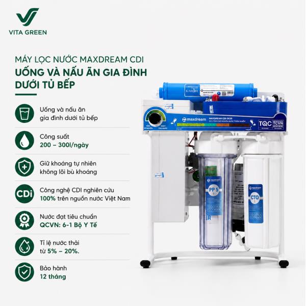Máy lọc nước Maxdream CDIs_hybrid DG01-S6