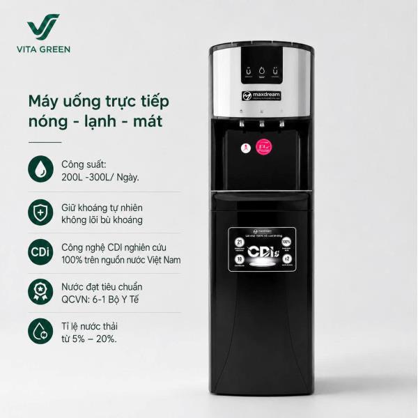 Máy lọc nước nóng lạnh Maxdream CDIs NL01-S6