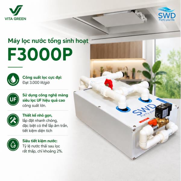 Máy lọc nước tổng sinh hoạt F3000P