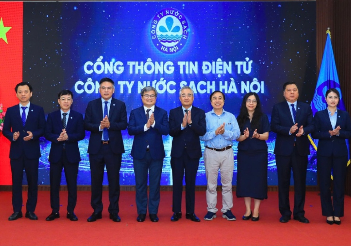 Hà Nội: Ra mắt Cổng thông tin điện tử nước sạch