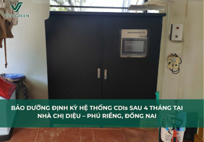 BẢO DƯỠNG ĐỊNH KỲ HỆ THỐNG LỌC TỔNG CDIs SAU 4 THÁNG TẠI PHÚ RIỀNG, ĐỒNG NAI
