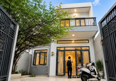 Khảo sát nguồn nước nhà chị Vy